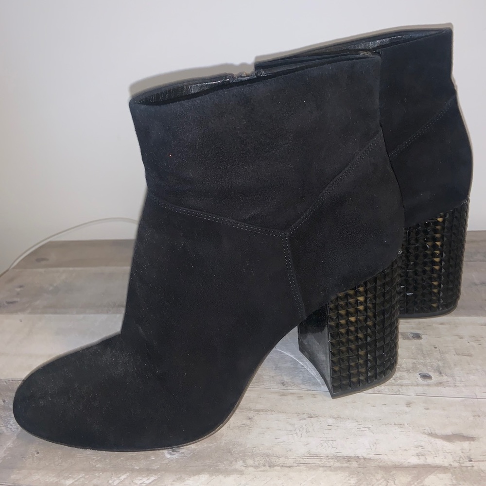 Michael kors black booties